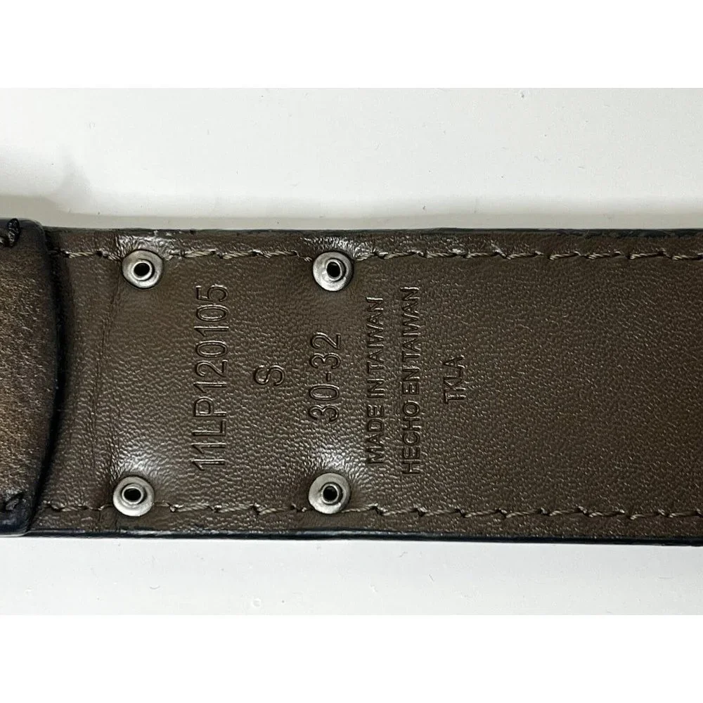 Levi’s Brown Synthetic Leather Belt, Men’s Size Small 30-32”‎