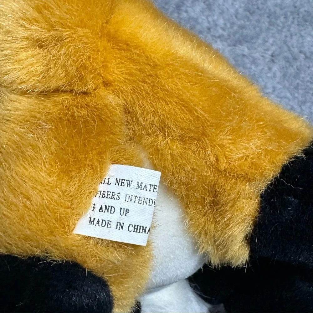 Walmart white plush orange