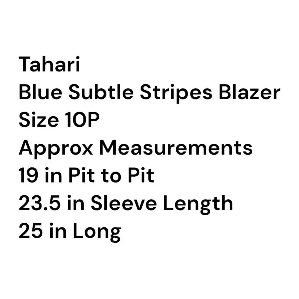 Tahari save items