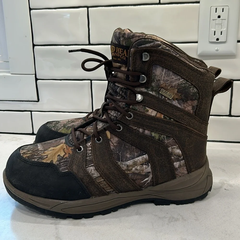 Red Head Brand Co. Timbertrek 1000 10W Men’s Hunting Camo Boot NWOT