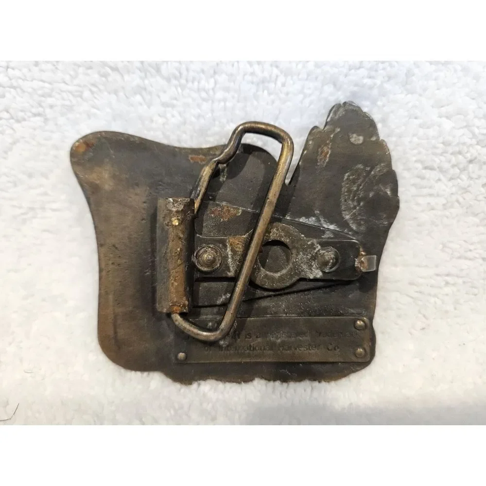 VINTAGE 1970s **TRANSTAR‎ EAGLE** TRUCKING COMPANY BELT BUCKLE