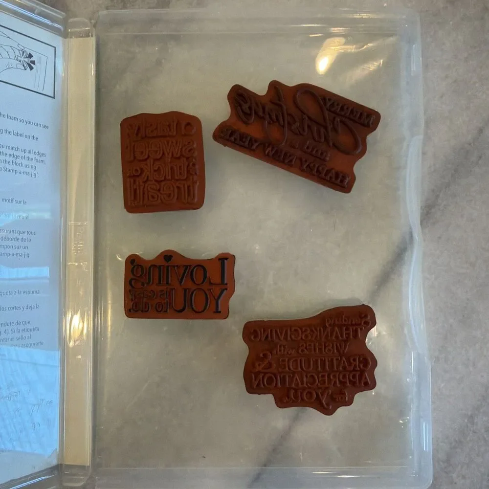 Stampin Up! sets include