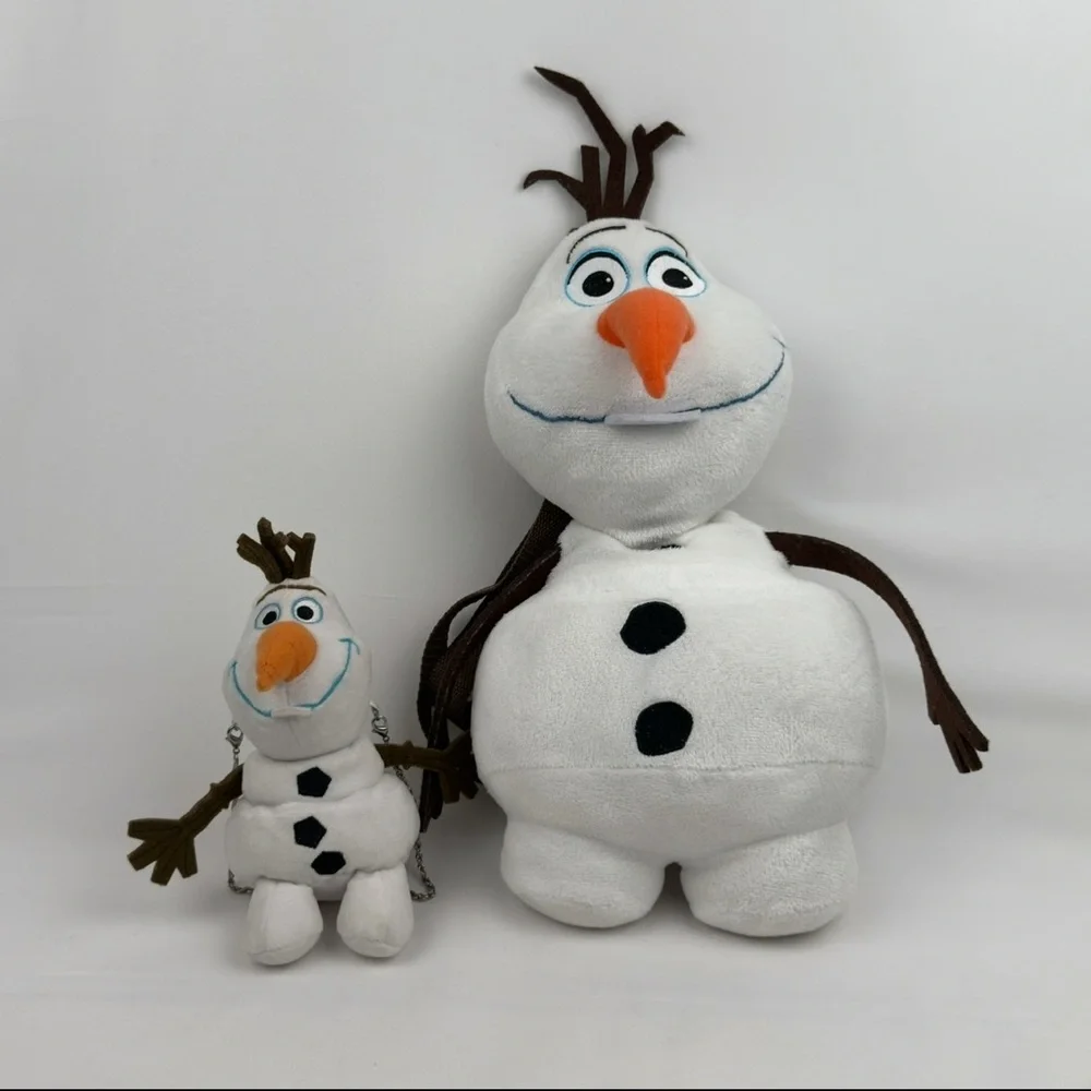 Disney Frozen Olaf Plush Backpack & Mini Purse Set Kids Snowman