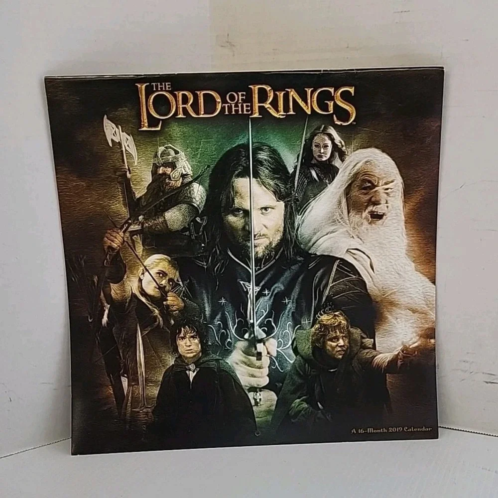 LORD OF THE‎ RINGS 2018 Calendar Orlando Bloom