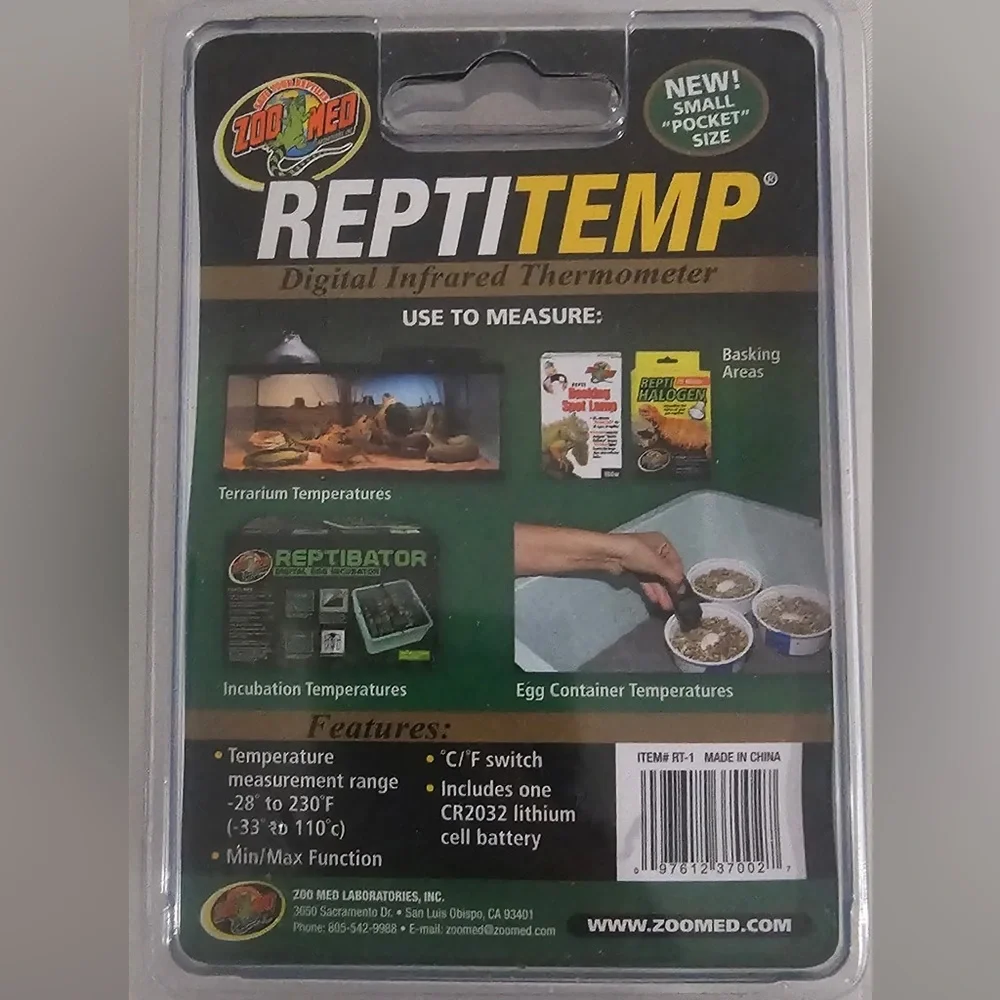 Zoo Med ReptiTemp Digital Infrared Thermometer