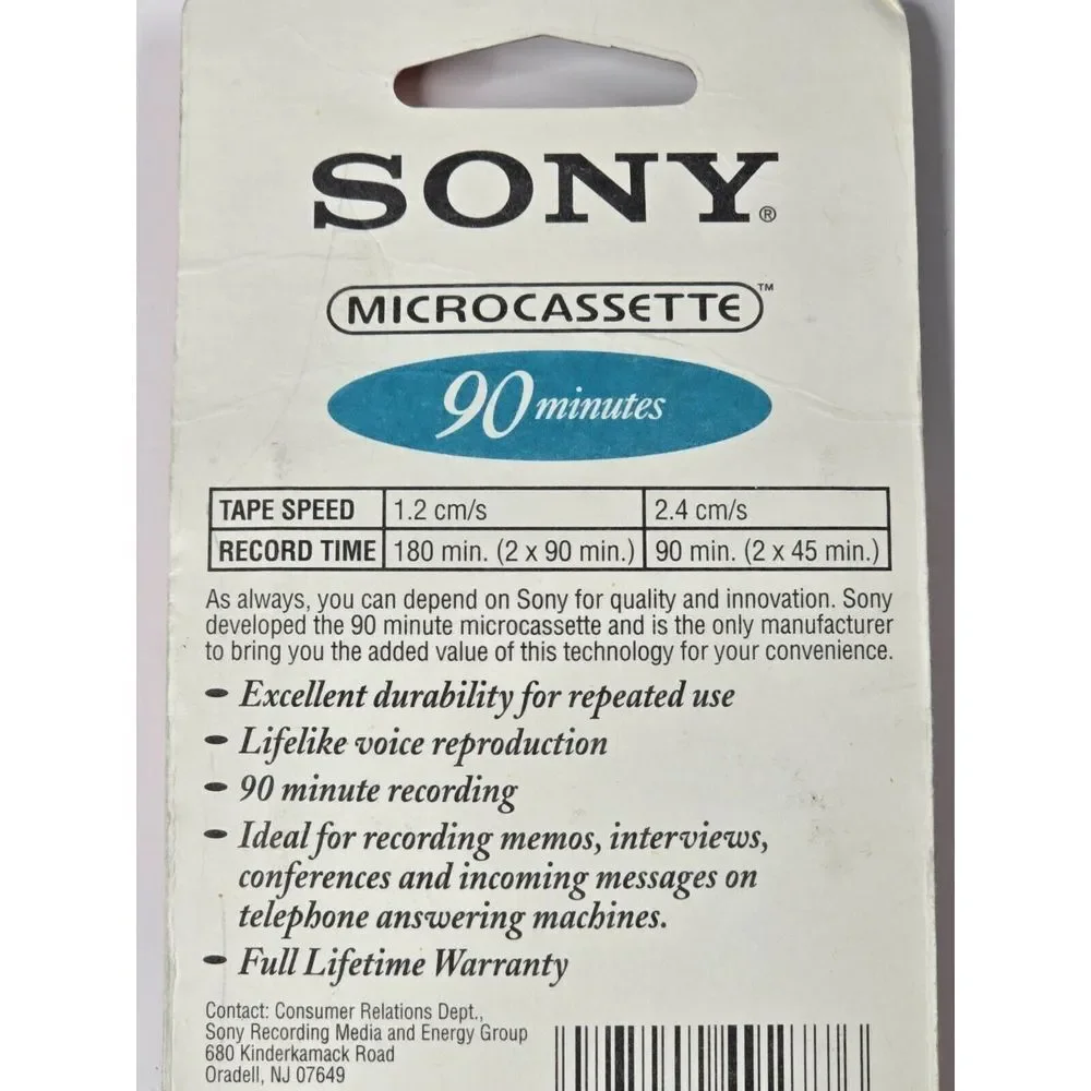 Sony nos vintage
