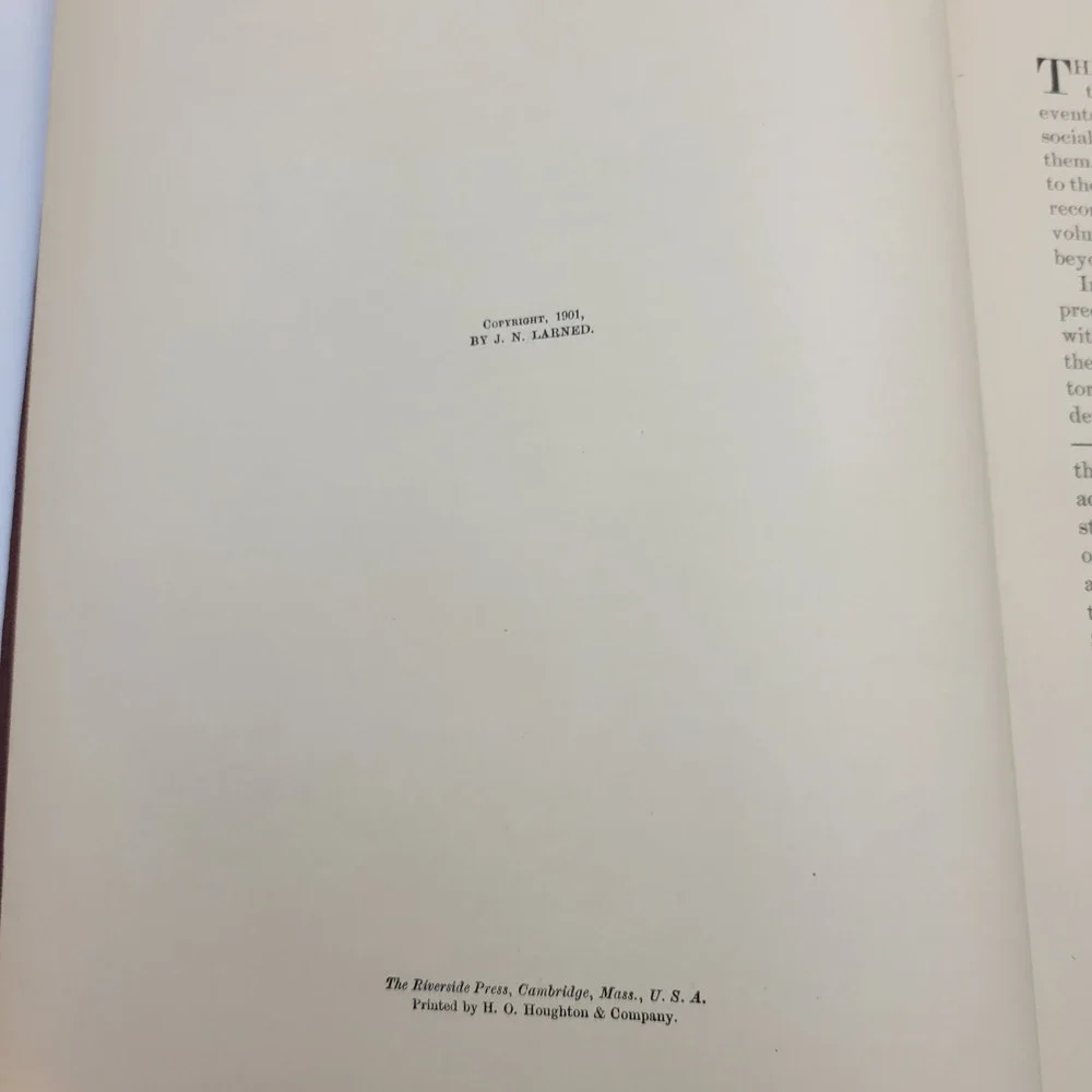 History for Ready Reference Vol VI Recent History (1894-1901) J.N.‎ Larned 1901