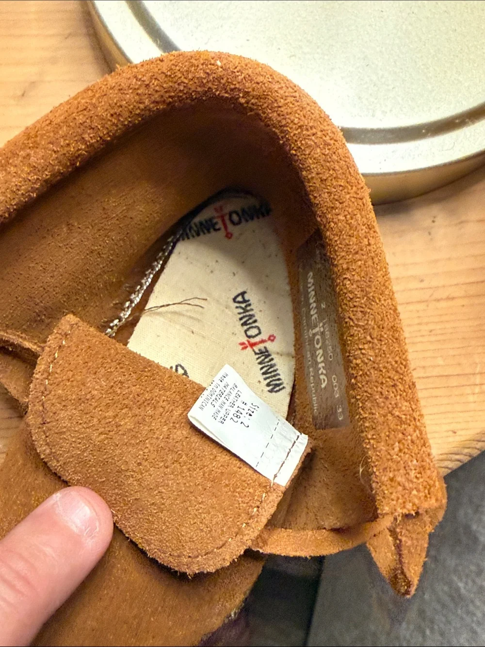 Minnetonka soft suede