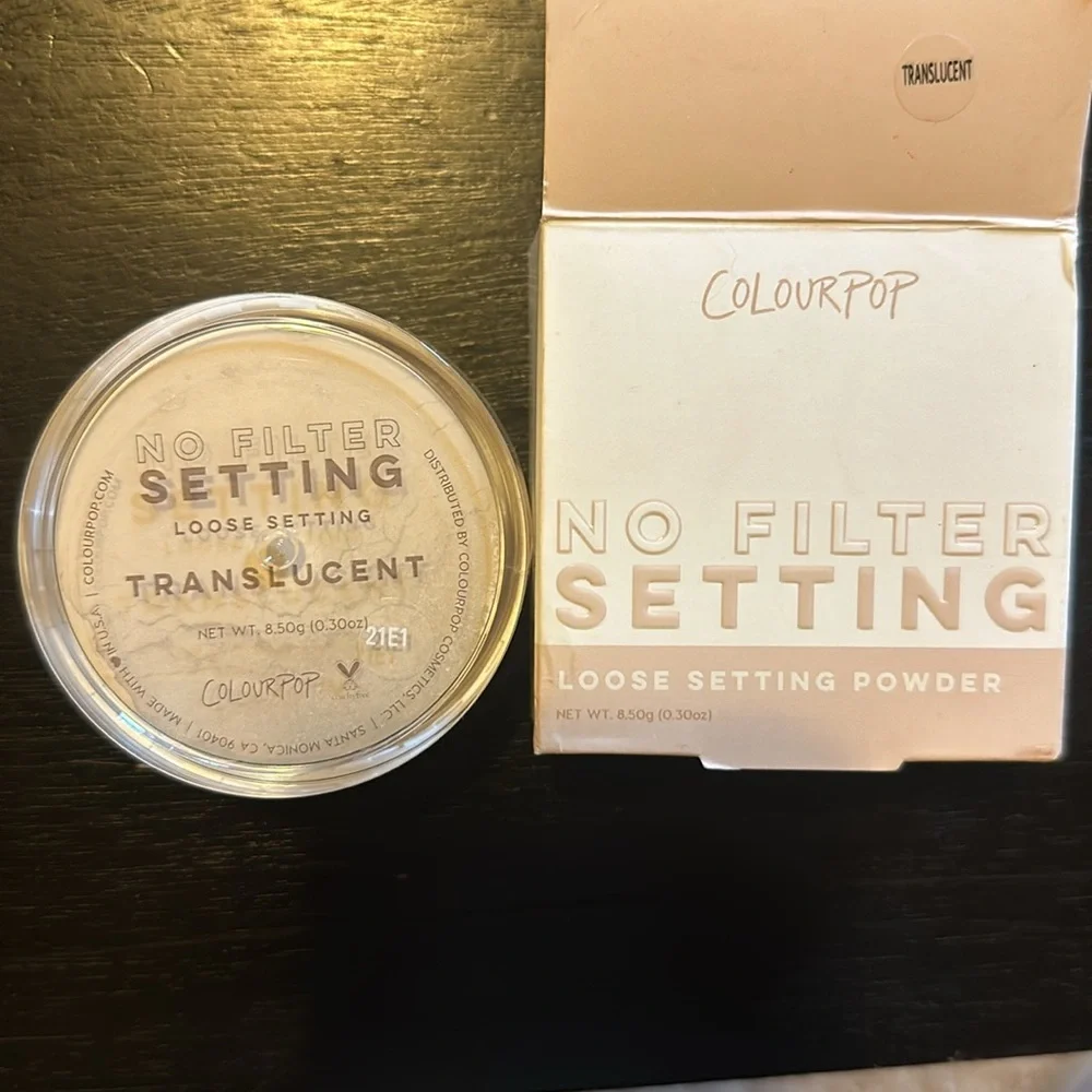Colourpop translucent setting powder