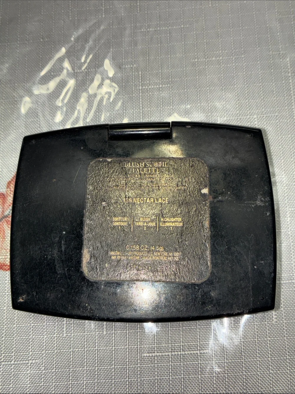 VINTAGE LANCÔME BLUSH SUBTIL PALETTE TRIO NECTOR LACE in Peach and Coral Shades