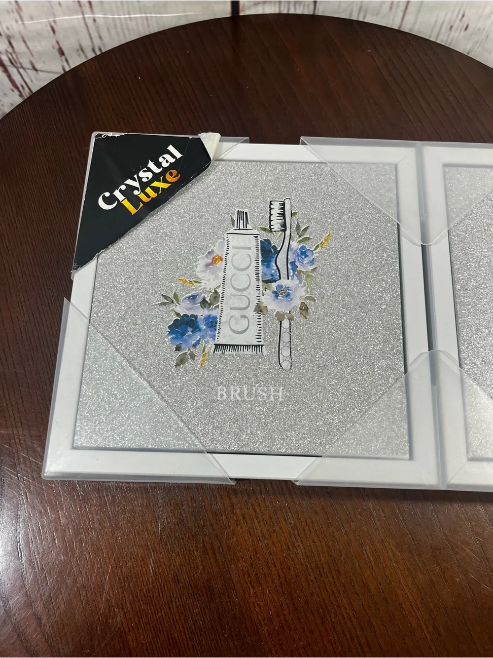 Crystal Luxe three 8x8