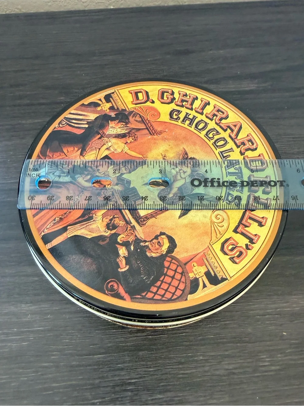 Ghirardelli wear rust