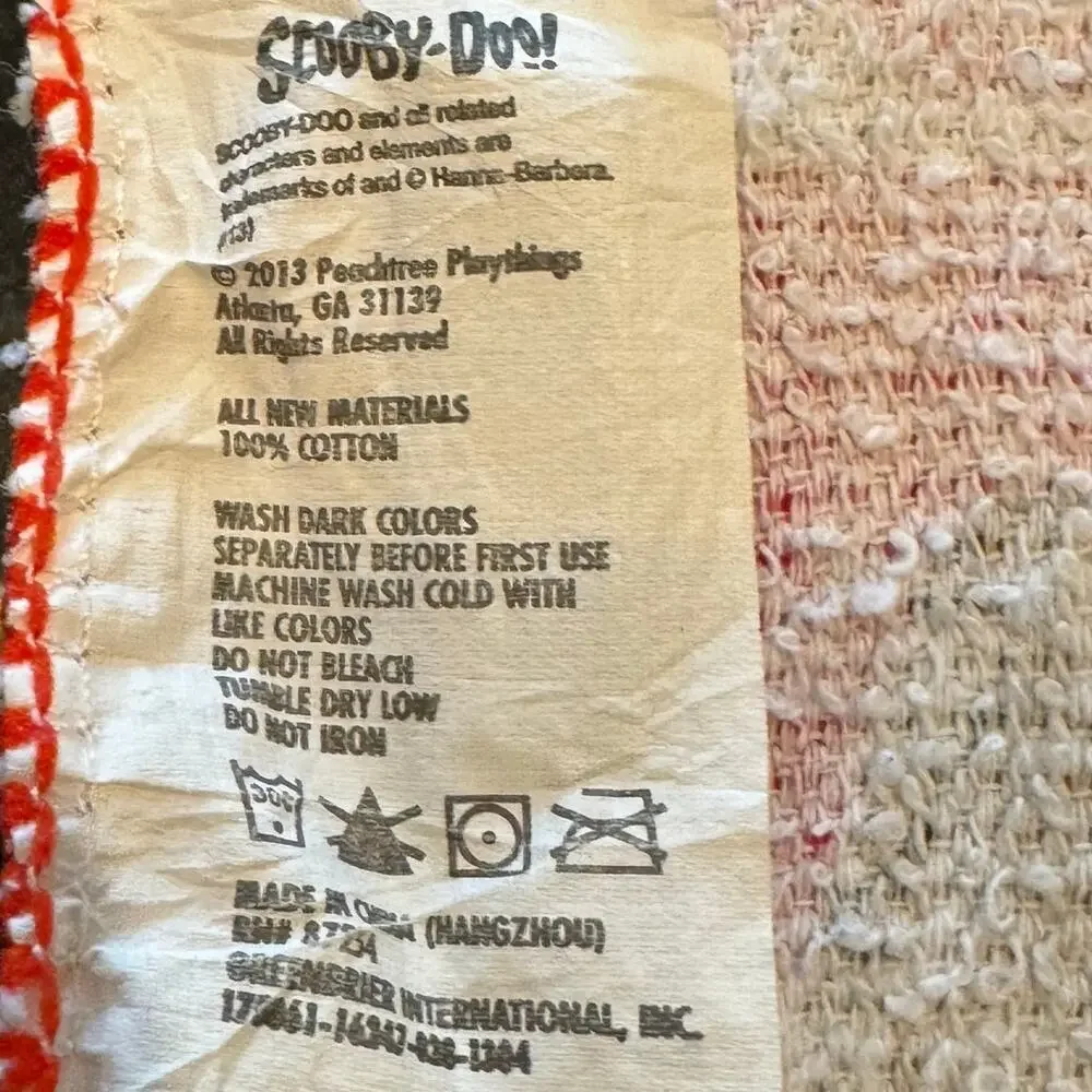 Scooby Doo clothes wash