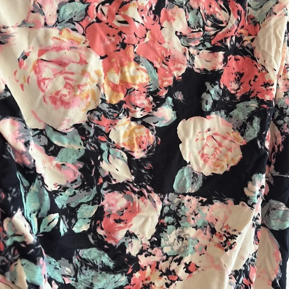 ABERCROMBIE & FITCH SWIM SIZE SMALL BEAUTIFUL FLORAL BIKINI BOTTOMS