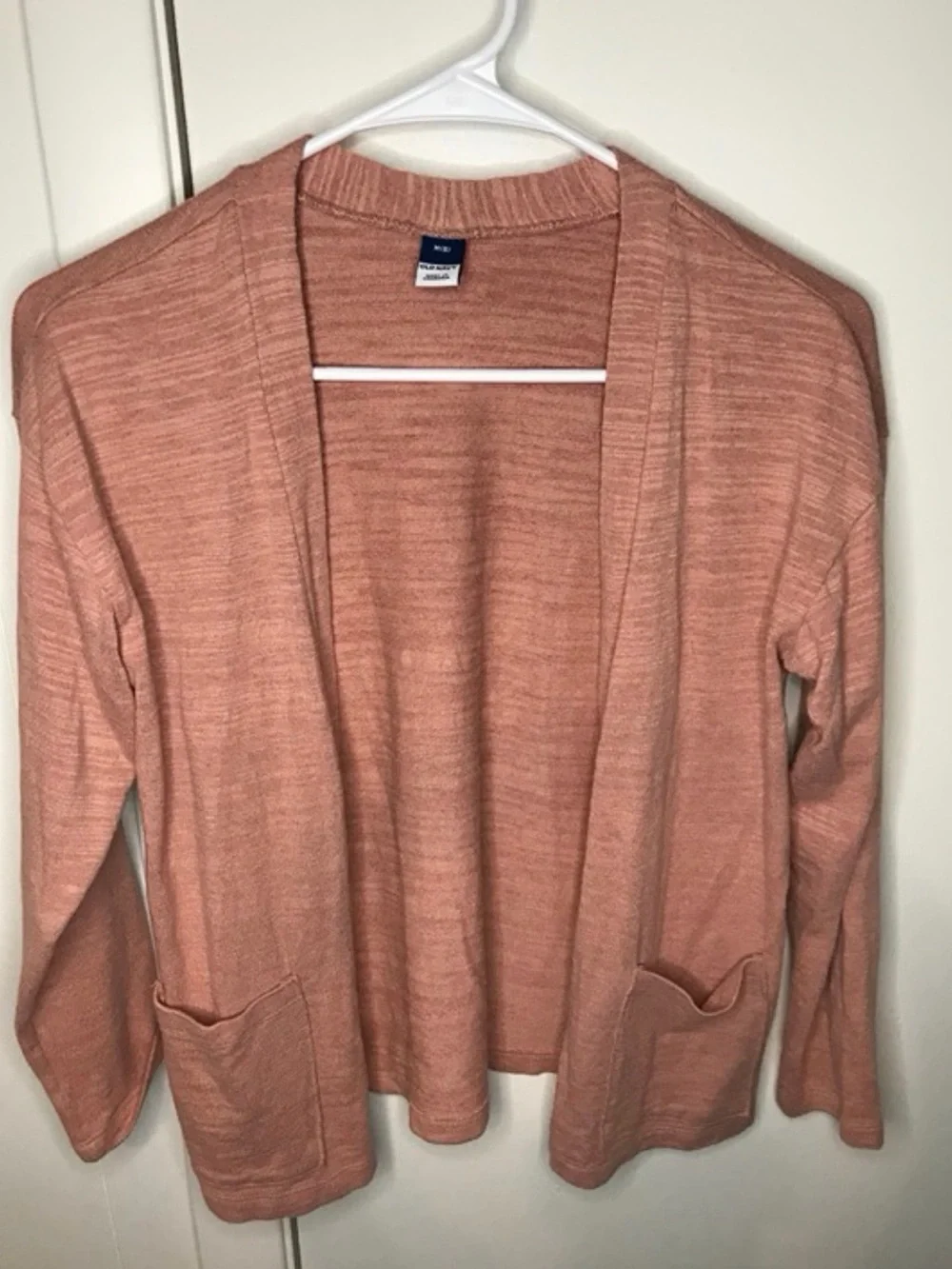 Old Navy Open-Front Pocket Cardigan - Dusty Peach