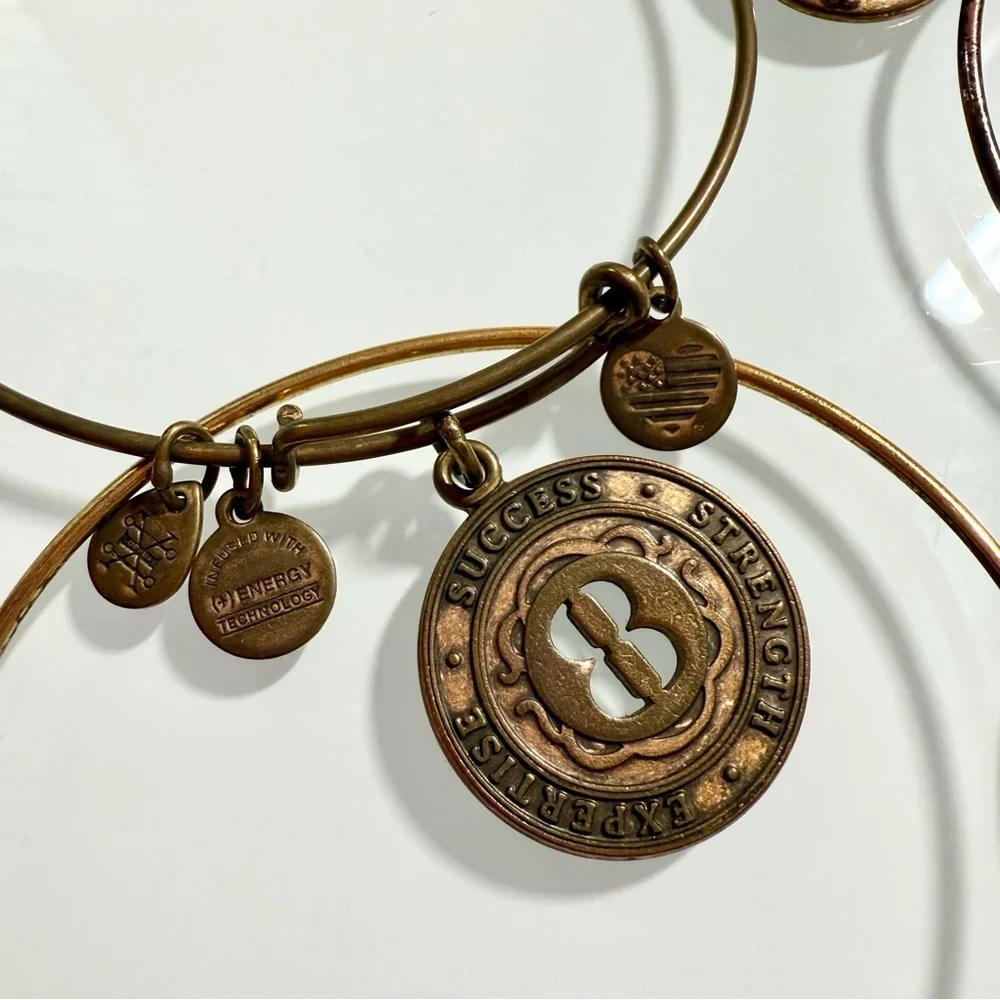 Alex and Ani gold rose