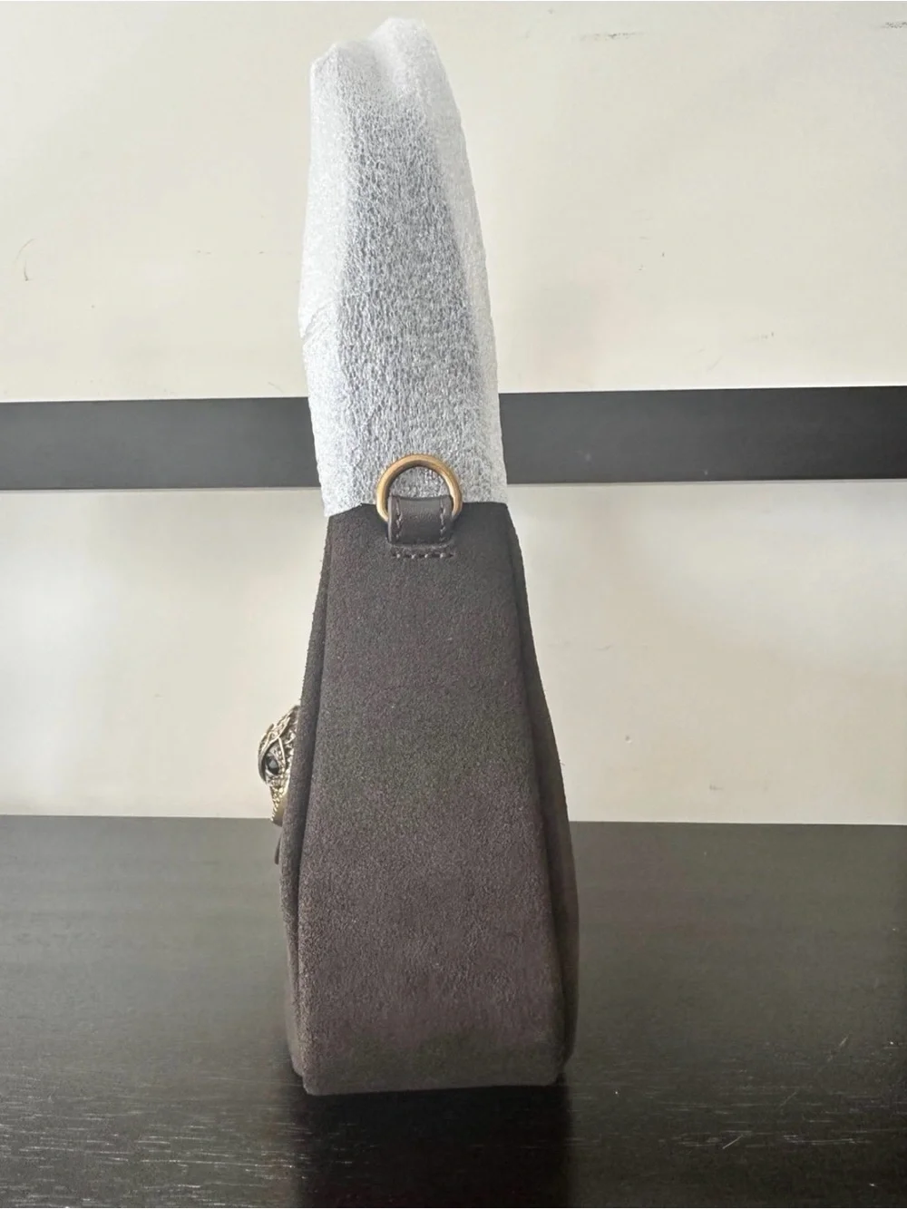 Kurt Geiger Small Chelsea Leather Hobo Bag