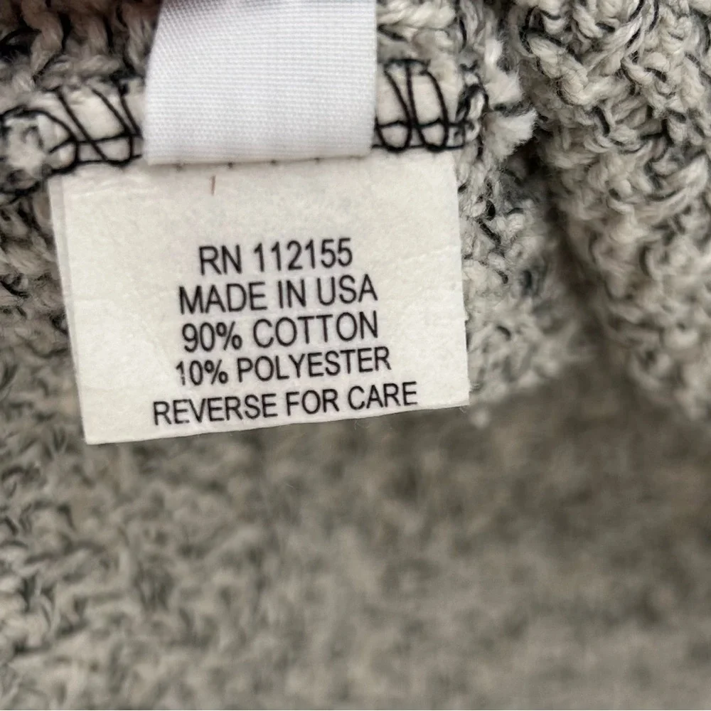 Margaret Winters Multicolor Cowl Neck Tunic Sweater Lagenlook Boho Oversized M