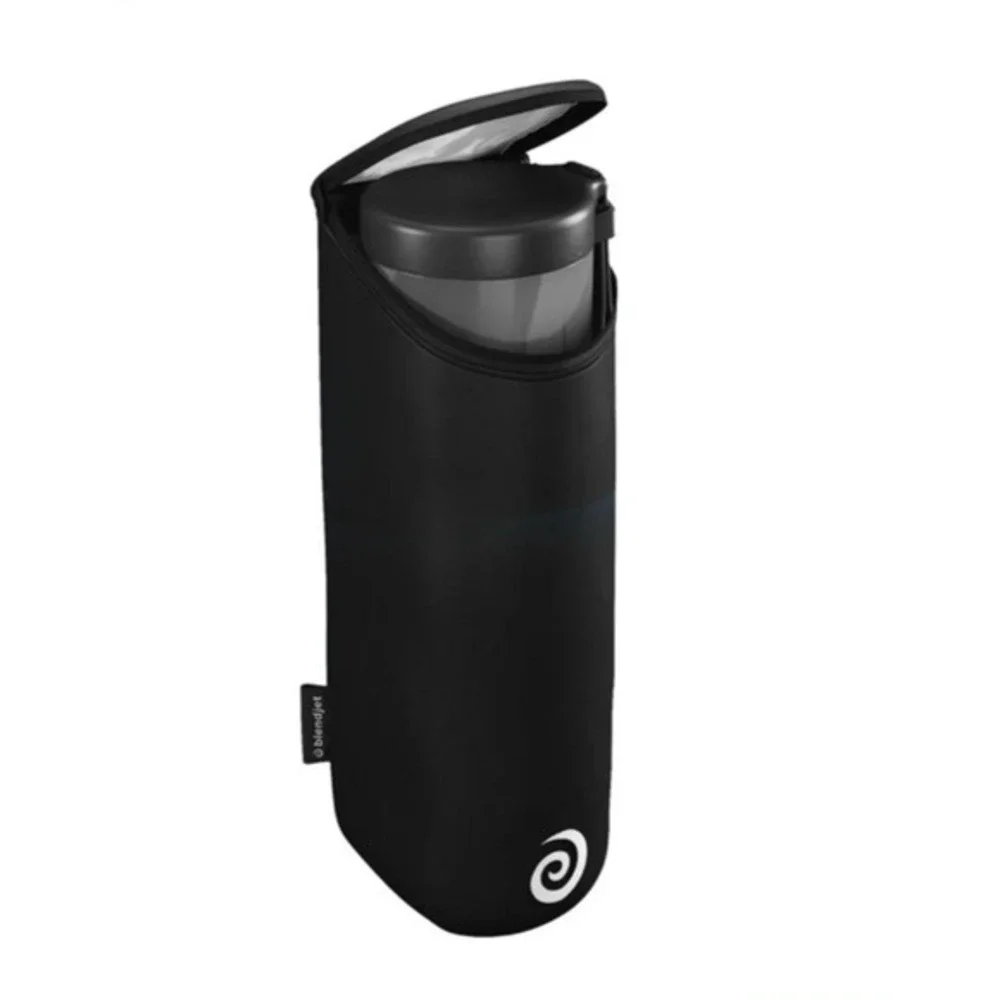 NEW BlendJet Jetsetter Insulated Sleeve‎ Water Resistant Black Travel Bag 16oz