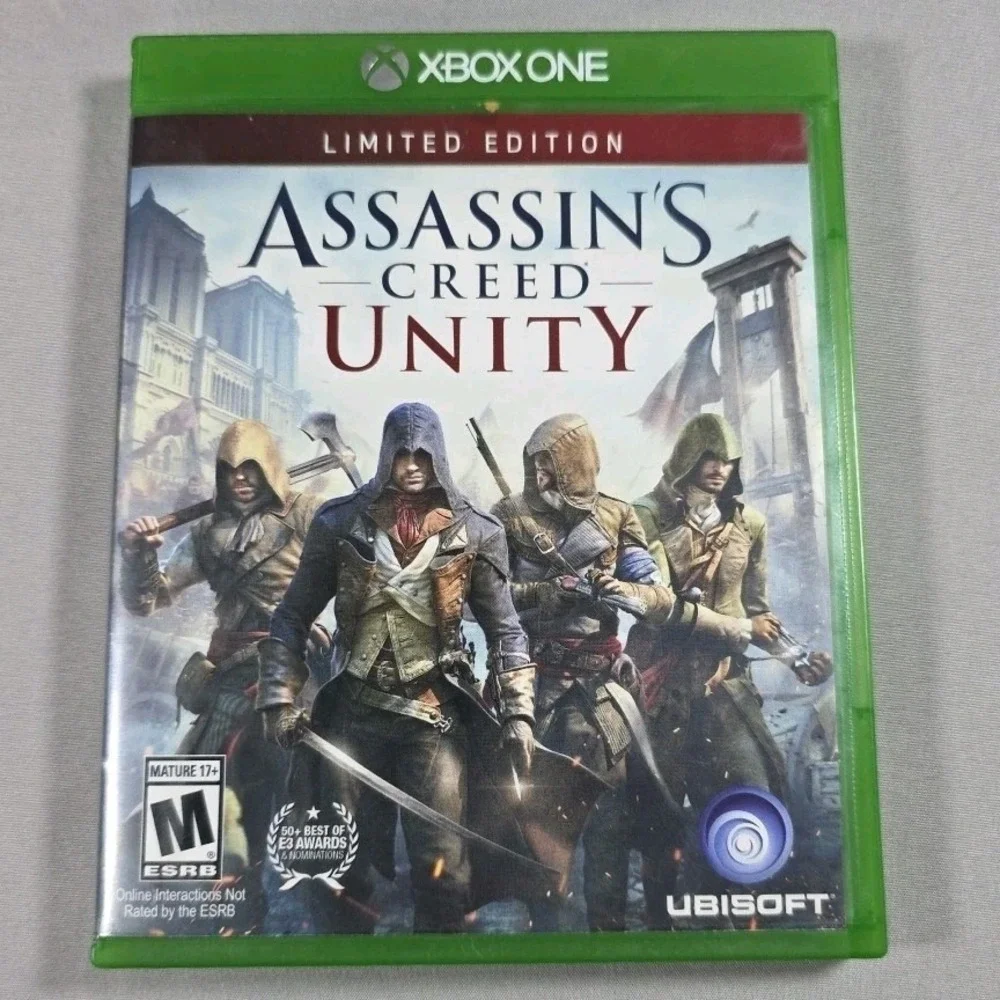 Assassins Creed Unity Limited Edition Microsoft Xbox One 2014 TESTED‎