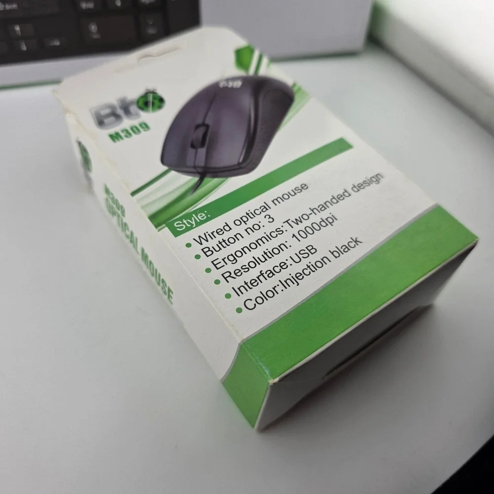 BT Wired‎ Optical Mouse and Keyboard Set USB Full Size