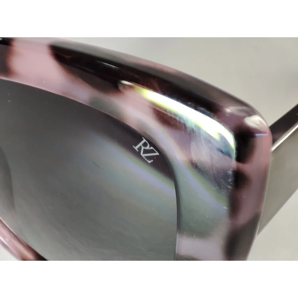 Rachel Zoe Clementine Sunglasses Women Purple Marbled‎ Tortoise Cat Eye 52mm