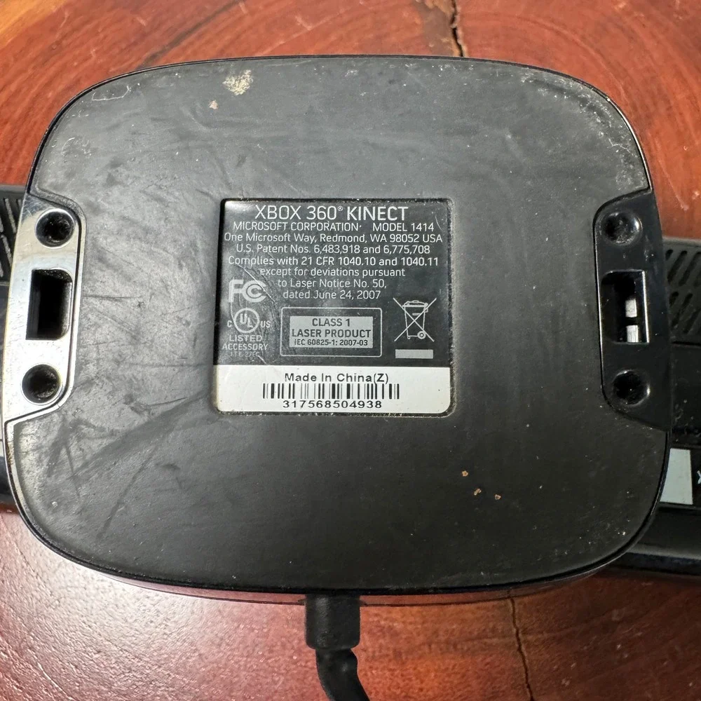Microsoft‎ Xbox 360 Kinect Connect Black Sensor Bar Model # 1414