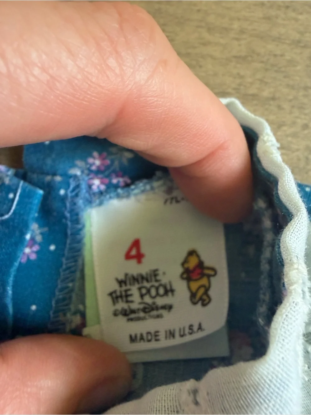 Winnie-the-Pooh adorable blue
