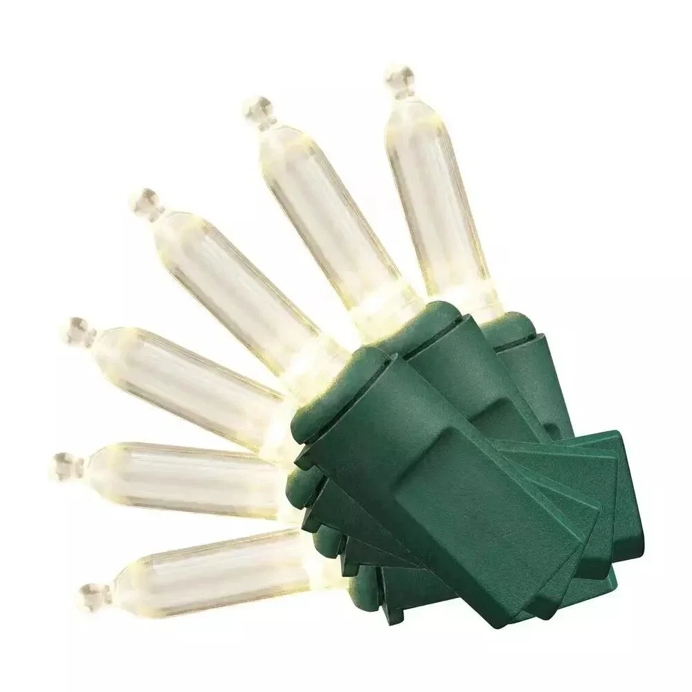 300 Count Warm White Steady Lit Mini LED Christmas Lights, Wedding, Home Accents