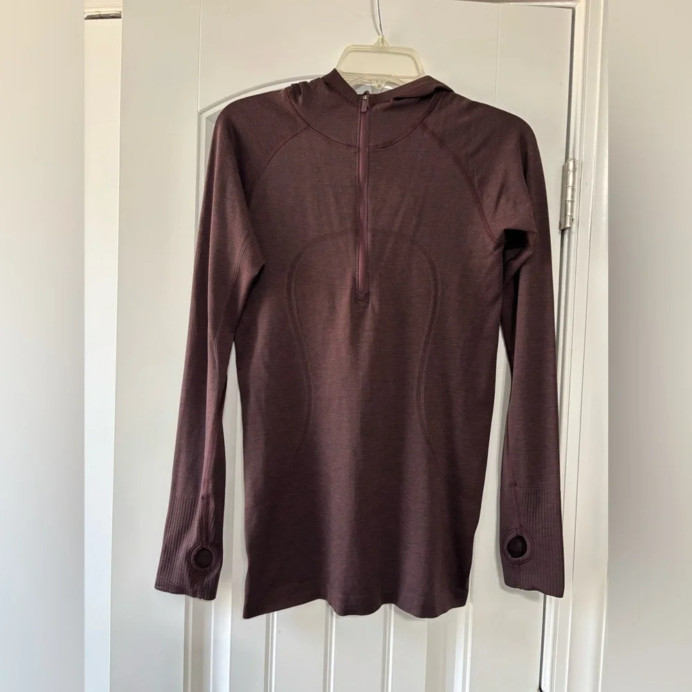Lululemon swiftly tech half zip hoodie.