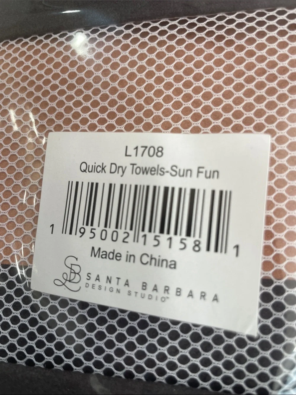 Sun Fun Quick Dry Beach Towel