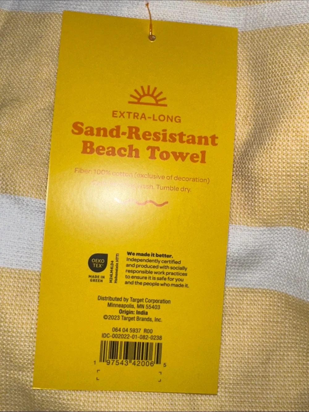 Sun Squad soft yellow