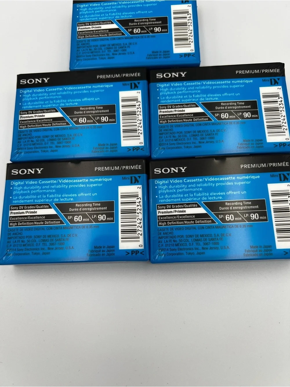 Sony five minidv
