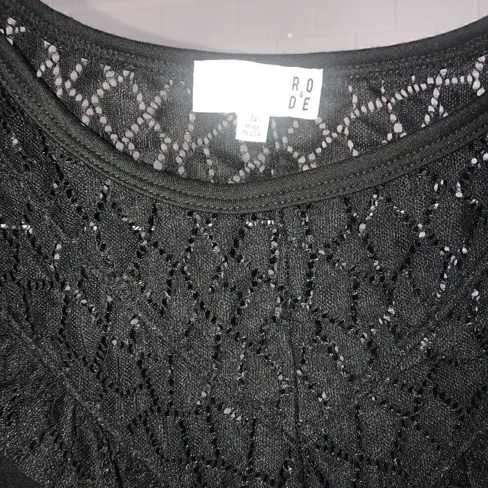 Anthropologie through black