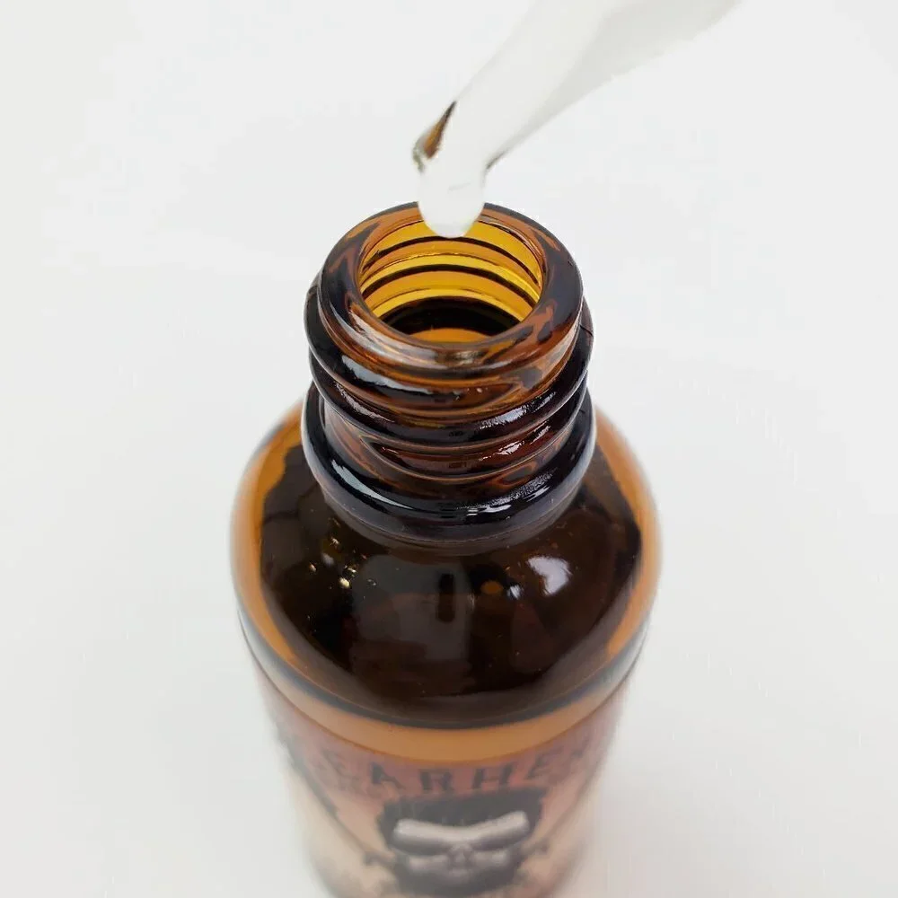 Burnout Oil Vanilla Tobacco Men's Grooming Beard and Mustache Oil 30ml Bottle