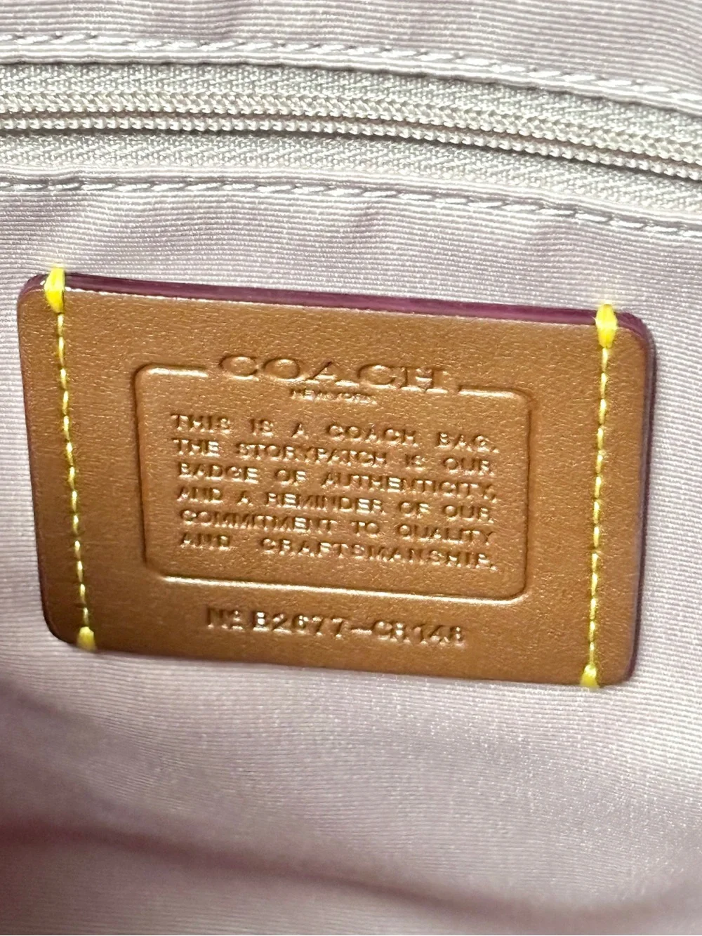 Coach authentic laurel