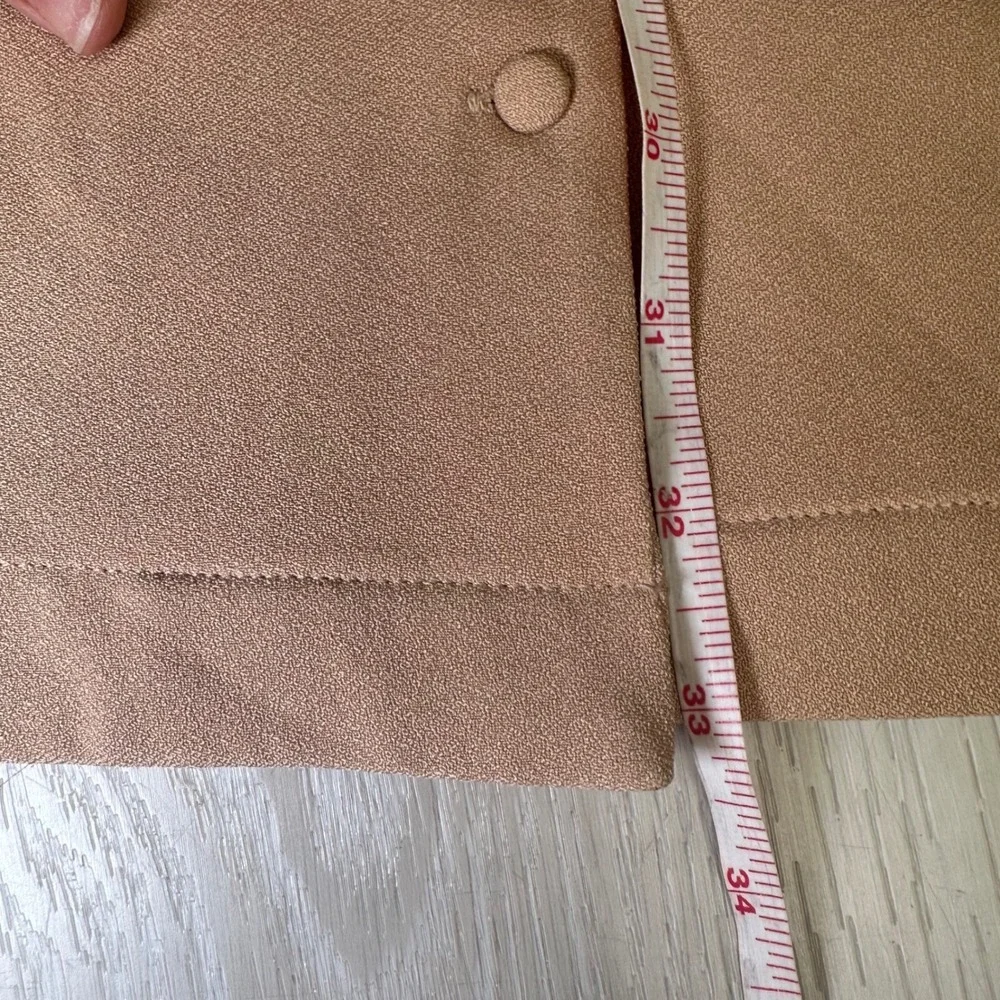 The Fifth Label beige Jeanne mini dress bell long sleeve button down‎ size small