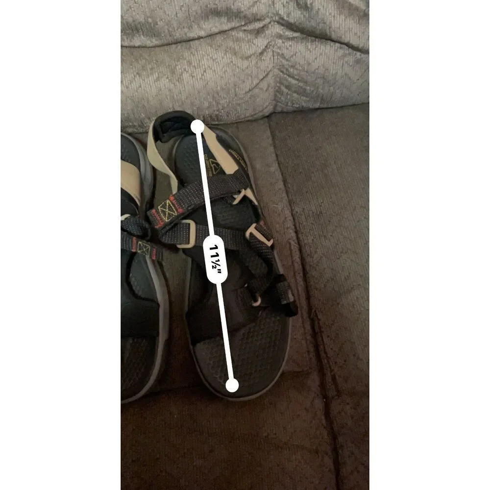 Ozark Trail Men's Sport Sandals Black Tan Size 13