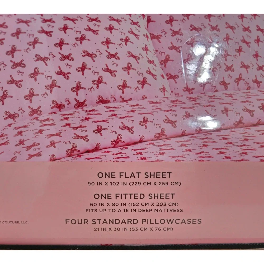 Juicy Couture themed sheet