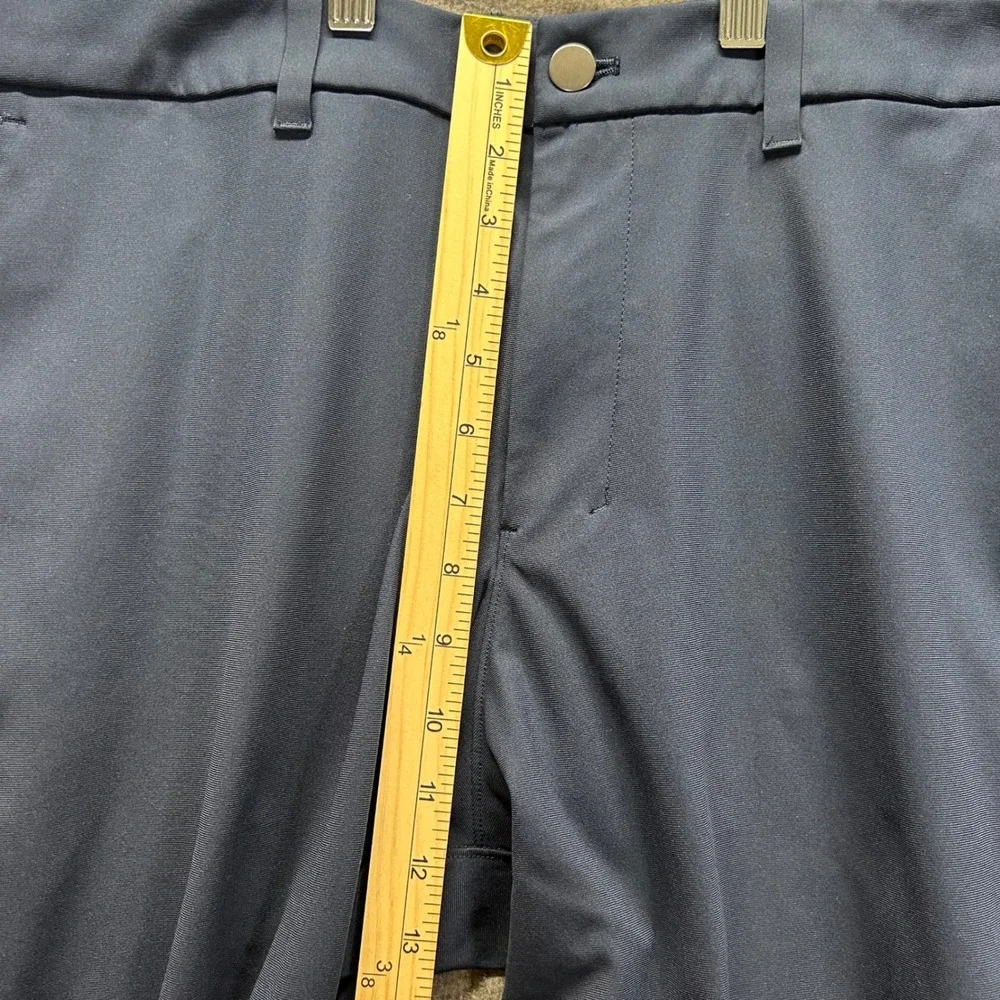 Lululemon Mens Commission Golf Pant Navy Blue Size 38 LM5BDES Stretch Chino