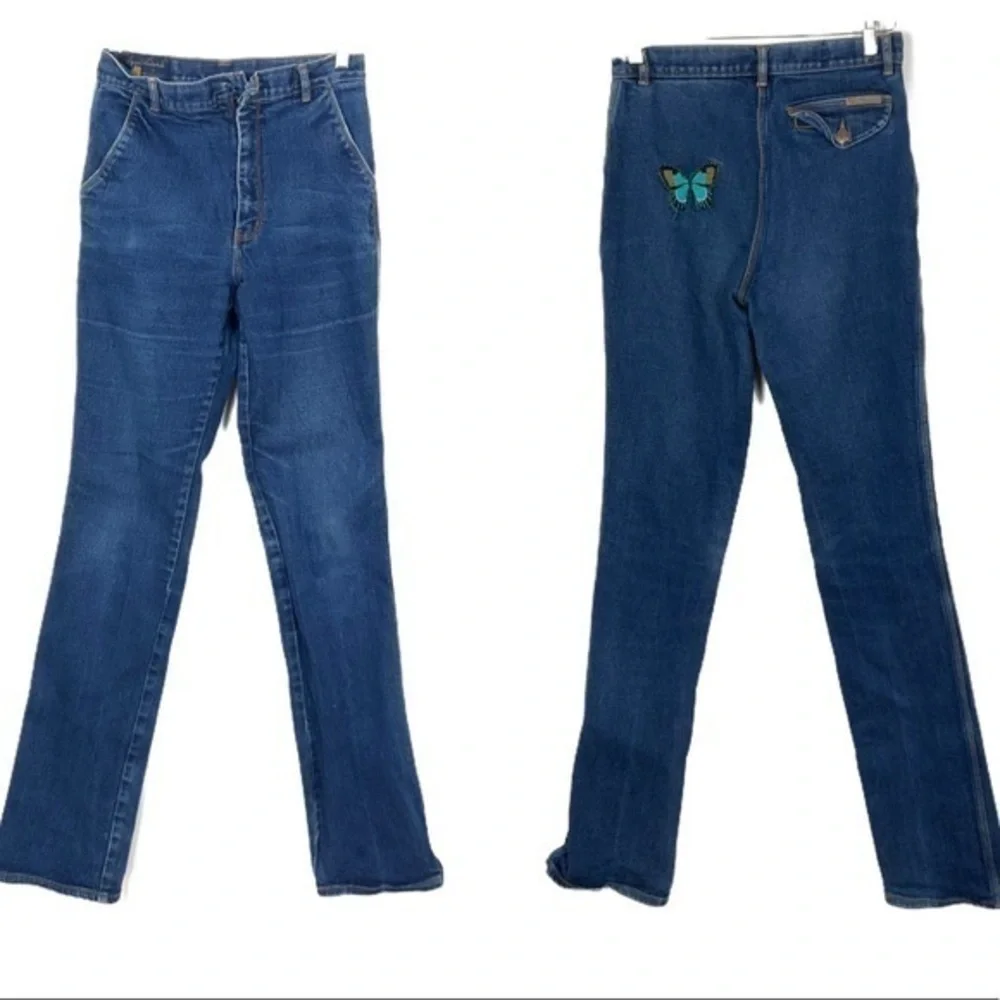 Vintage 80s Gloria Vanderbilt for Murjani skinny Jeans Modern 8 disco era rare‎