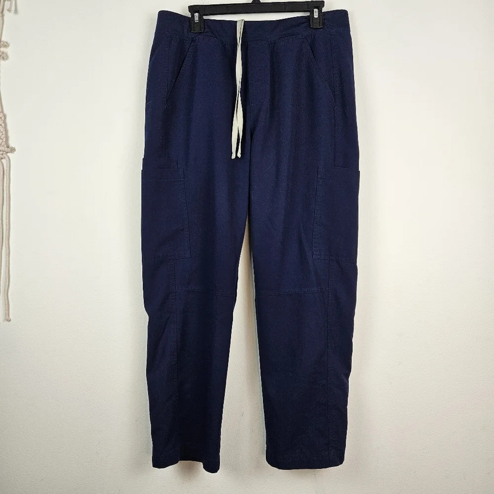 Figs Axim Cargo Scrub Pants In Navy Size XL Short