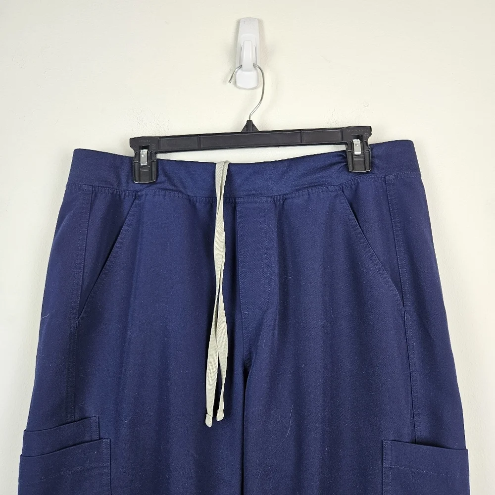 Figs Axim Cargo Scrub Pants In Navy Size XL Short