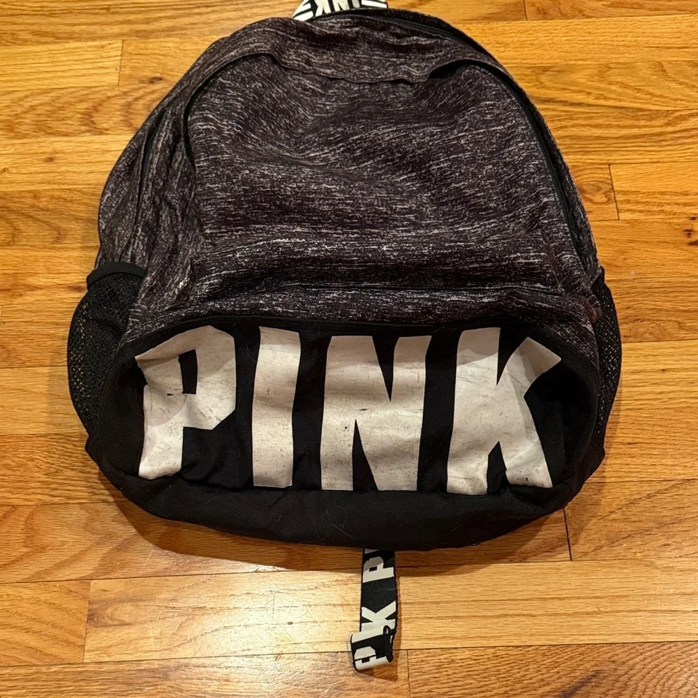 PINK Victoria's Secret Charcoal Backpack