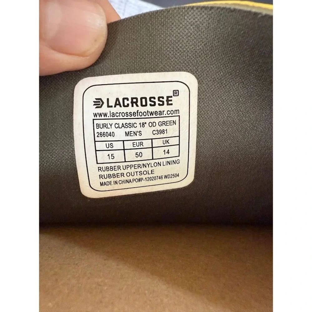 LaCrosse burly classic