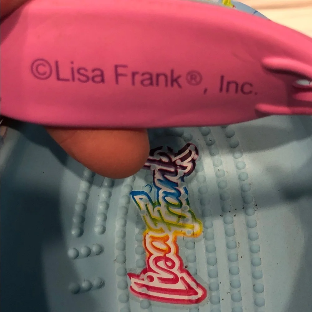 CROCS lisa frank