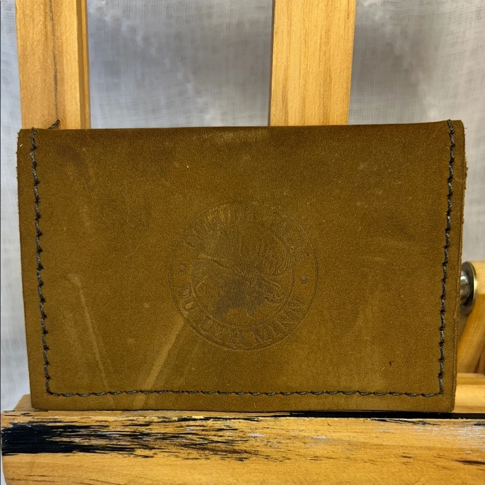 Duluth Pack leather bifold wallet