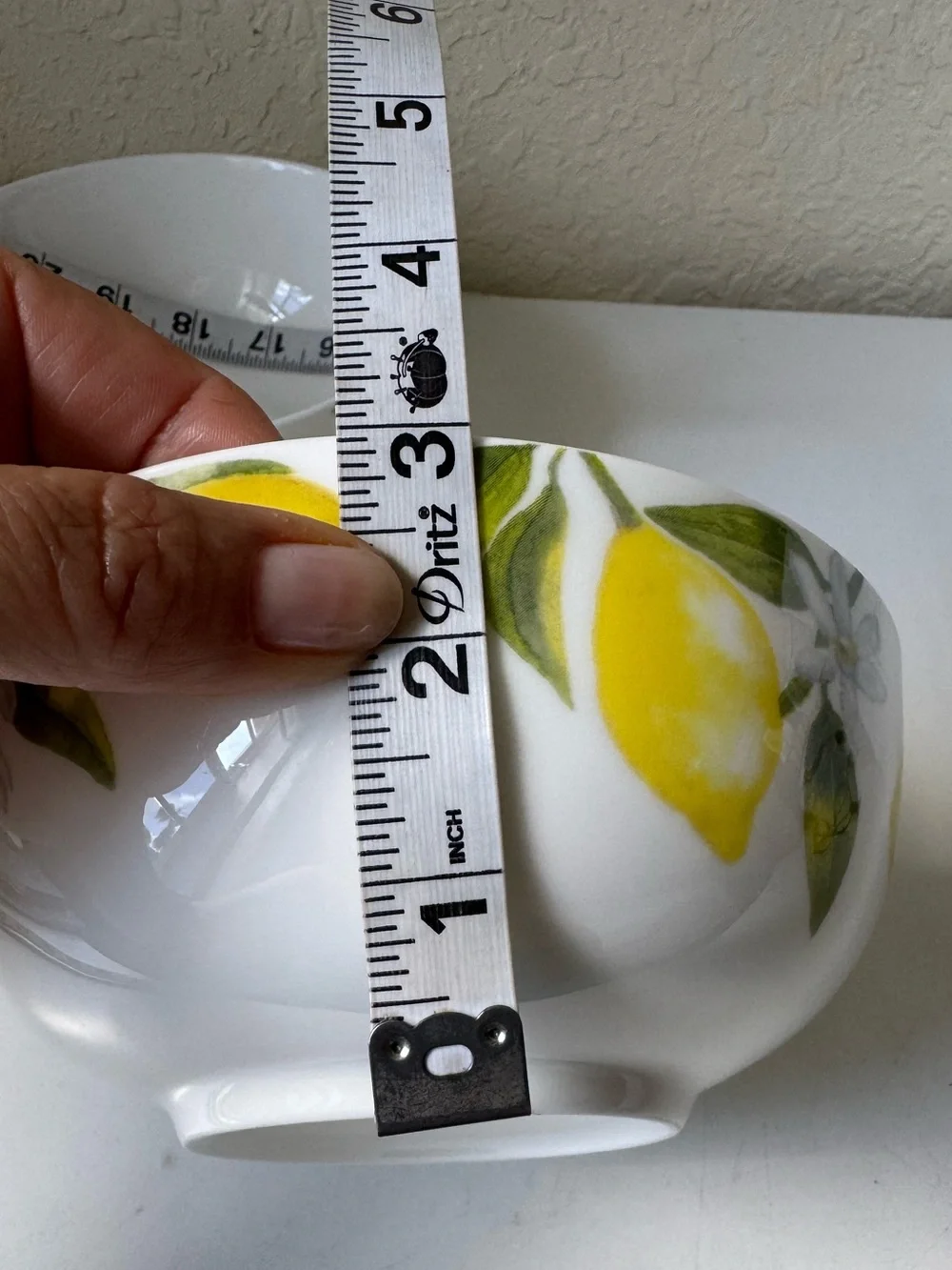 Mikasa Lemons Soup/Cereal  Bowls, Set of 2 🦋