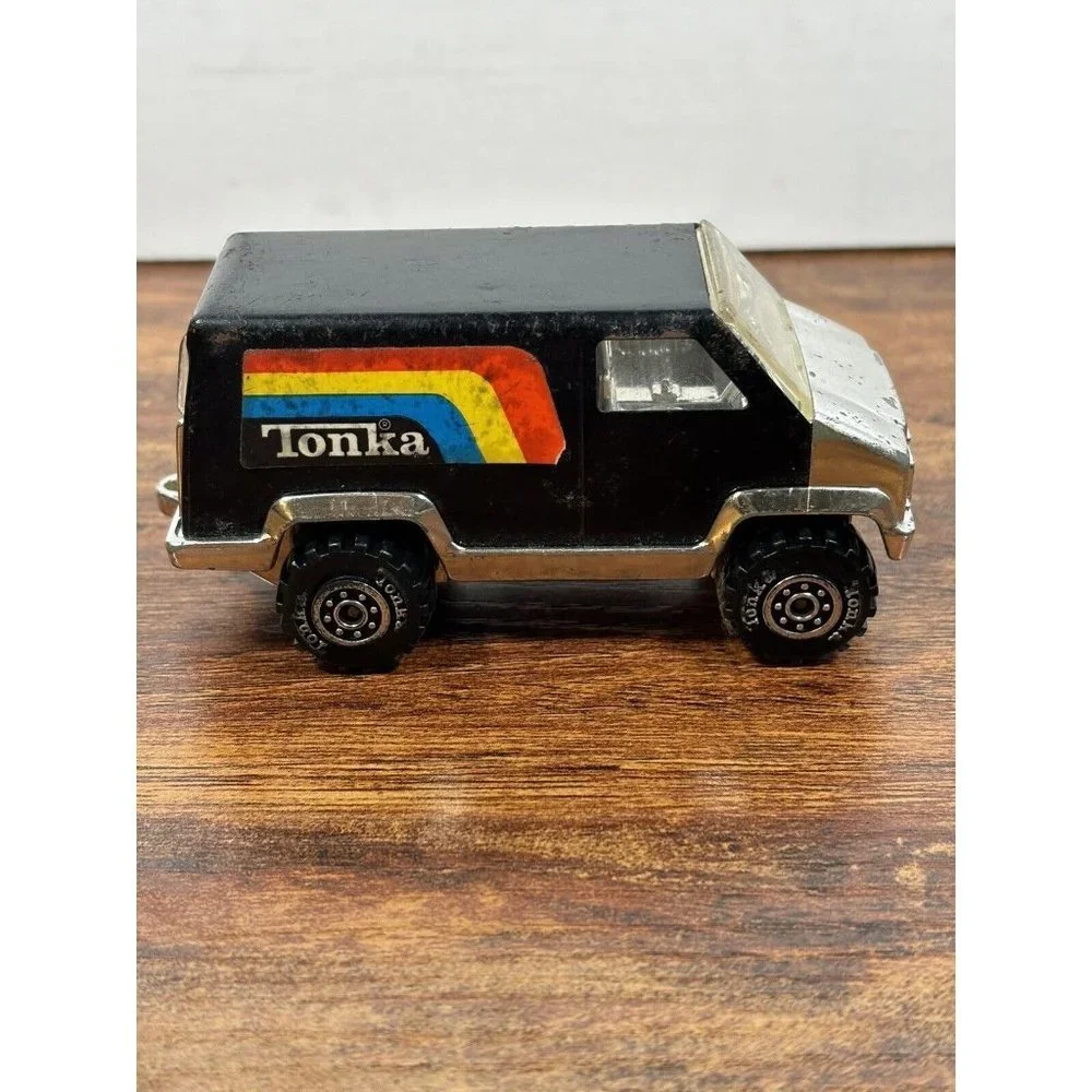 Vintage Tonka 1978 Black Jeep Truck‎ Toy Collectible VTG READ