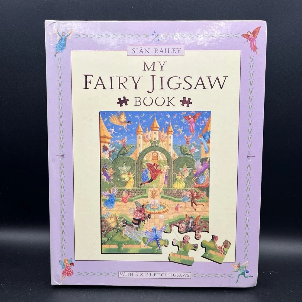 My Fairy Jigsaw Book by Sian Bailey  6 Puzzles each 24 Pieces 2002 - New Open